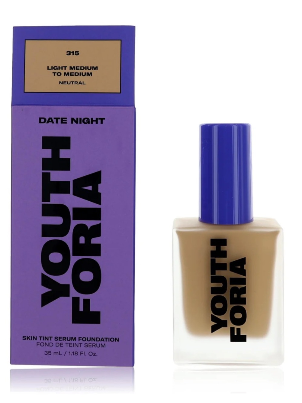 Date Night Skin Tint Serum Foundation - 315 Light Medium to Medium (Neutral)